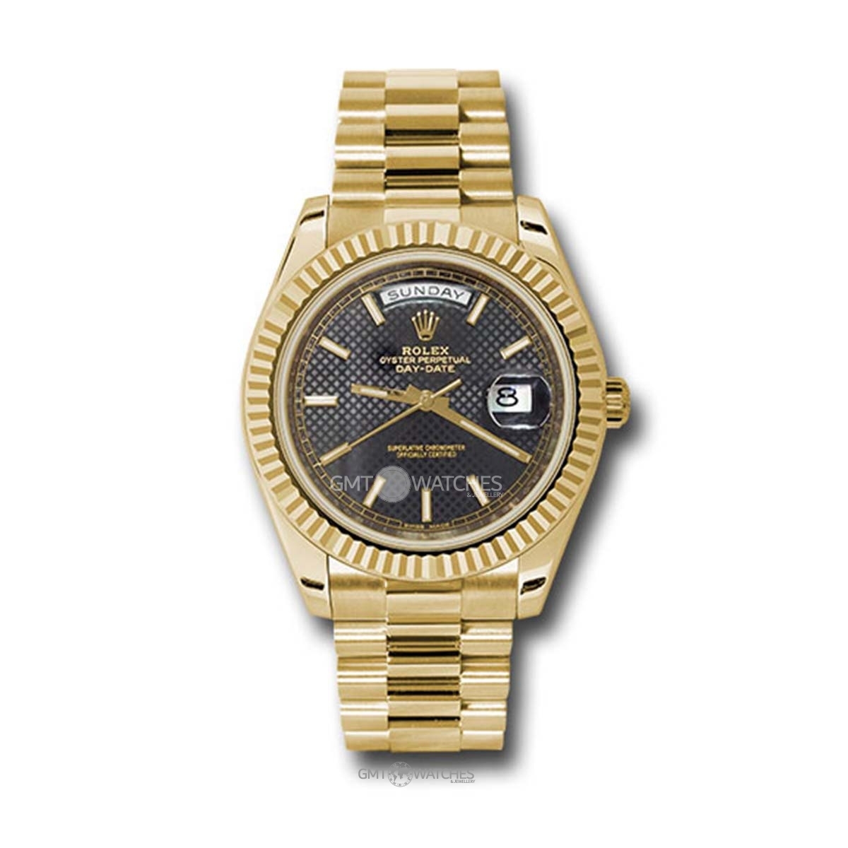 Rolex Oyster Perpetual Day-Date 40mm 18k Yellow Gold 228238 bkdmip