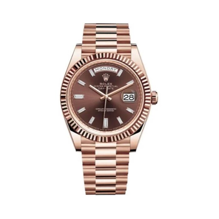 Rolex Oyster Perpetual Day-Date 228235 Brown Dial 40mm
