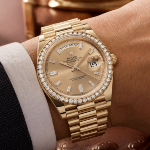 Rolex Oyster Perpetual Day-Date 40mm 18k Yellow Gold 228348RBR chbdp
