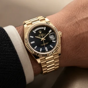Rolex Oyster Perpetual Day-Date 40mm Black Dial 228238 bkdmip
