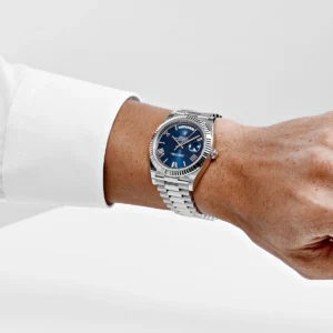 Rolex Oyster Perpetual Day-Date 40mm Blue Dial 228239 blrp