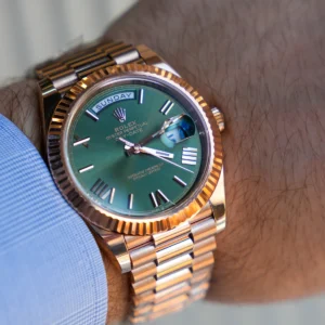 Rolex Oyster Perpetual Day-Date Green Dial 40mm 228235