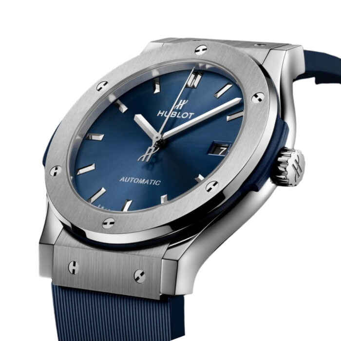 Hublot Classic Fusion 511.NX.7170.RX Blue Dial 45mm watch