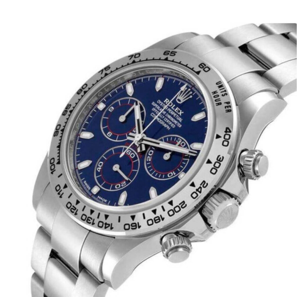Rolex Daytona 116509 Blue Dial – 18K White Gold Chronograph