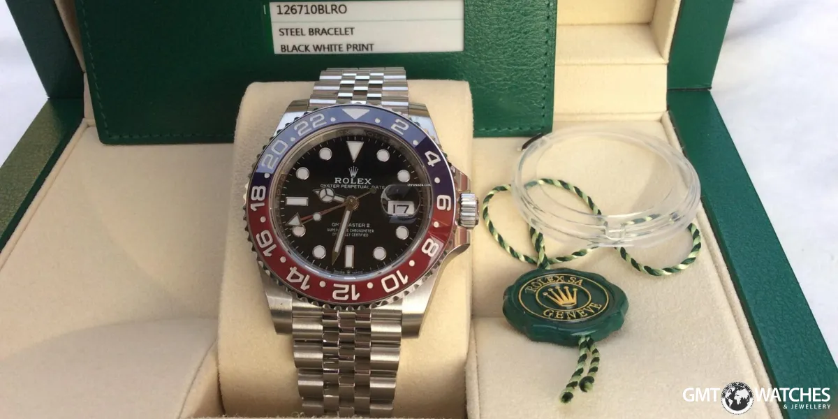 Rolex GMT-Master II 126710blro-0001 Black Dial 