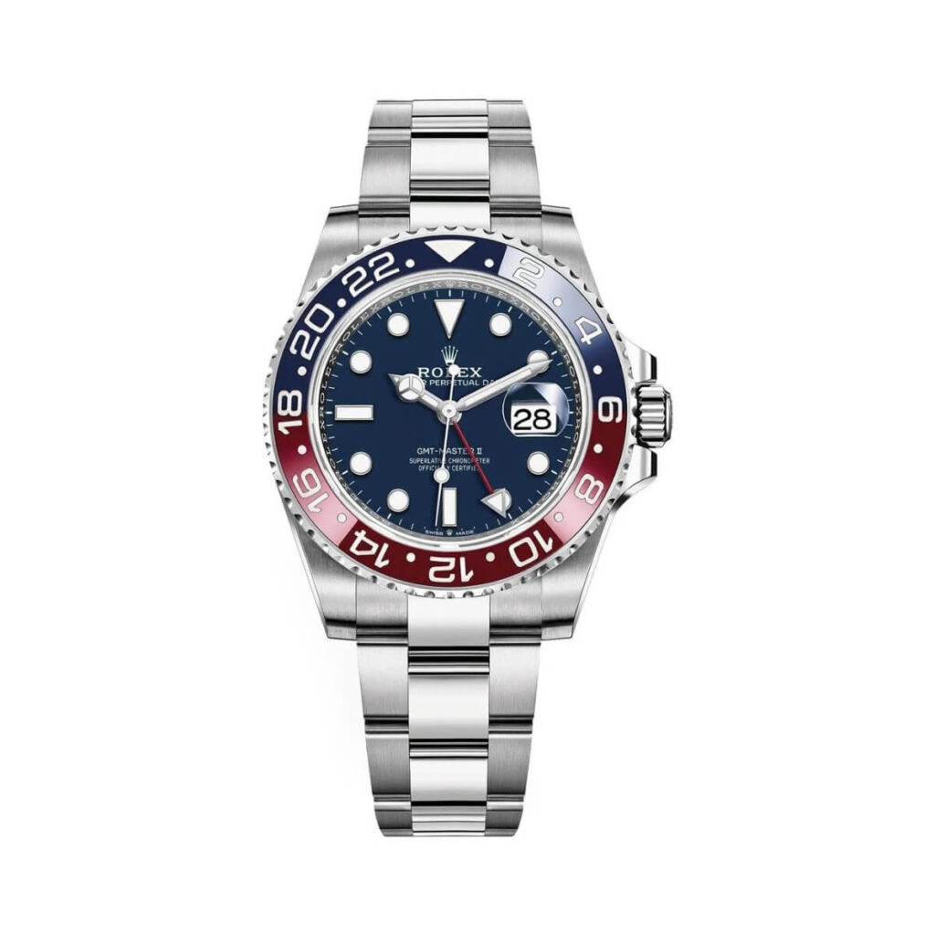 Rolex Oyster Perpetual Date Gmt Master II 126719BLRO Blue Dial