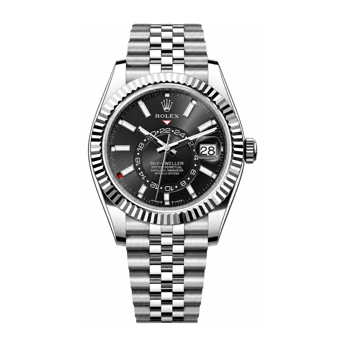 Rolex Sky-Dweller Black Dial 336934-0008