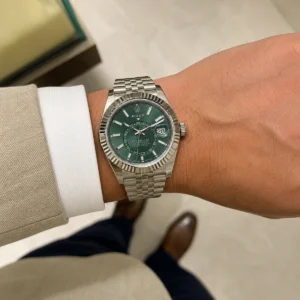 Rolex Sky-Dweller Green Dial 336934-0002