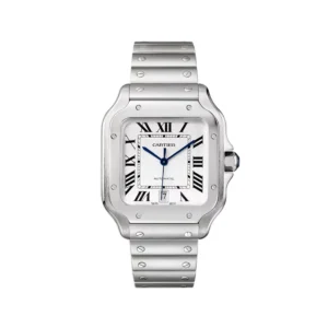 Cartier Santos Large Size WSSA0018 White Dial 40mm