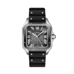 Cartier Santos Large Size WSSA0037 Black Dial 40mm