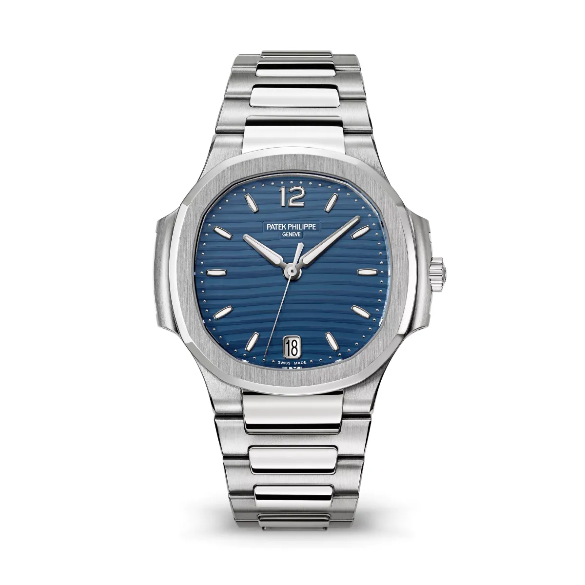 Patek Philippe NAUTILUS SELF-WINDING 71181A-001 Blue Dial 35 Patek Philippe NAUTILUS SELF-WINDING 7118/1A-001 Blue Dial 35.2mm