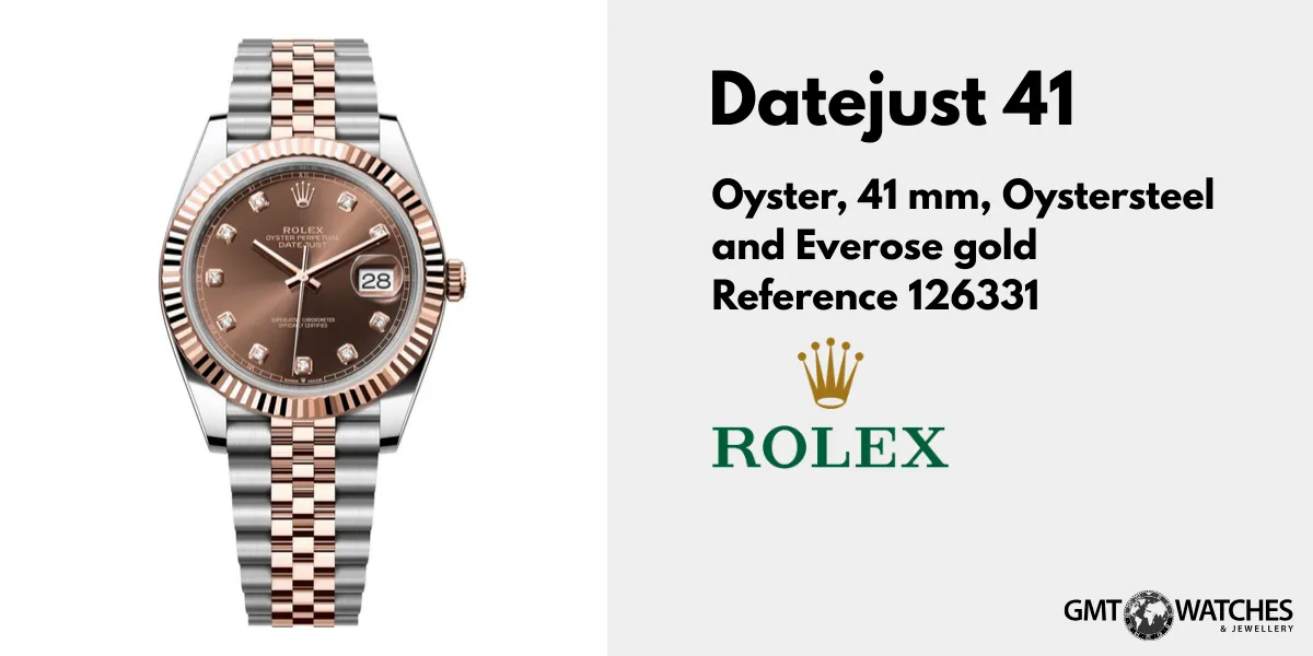 Rolex Datejust 126331-0004 Brown Dial 41mm