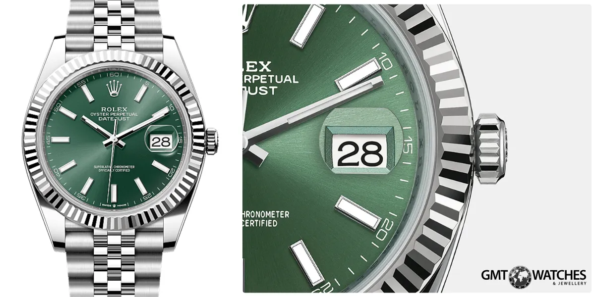 Rolex DateJust 41 126334-0028 Green Dial 41mm