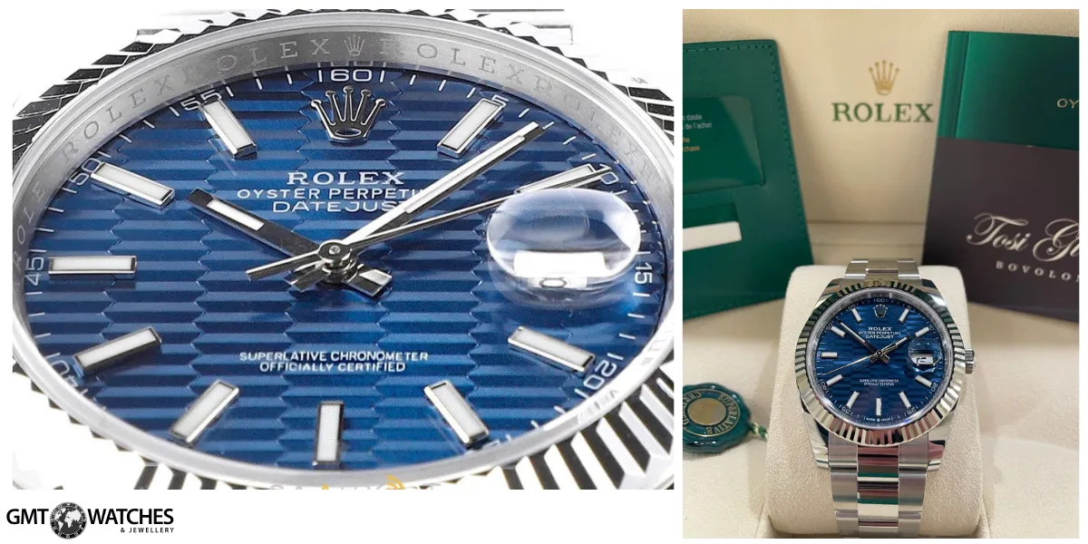 Rolex DateJust 41 126334-0031 Blue Dial 41mm