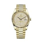 Rolex Day-Date 40 228238-0054 Diamond Paved Dial 40mm