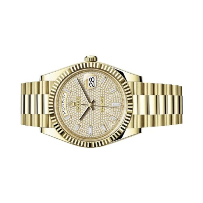 Rolex Day-Date 40 228238-0054 Diamond Paved Dial
