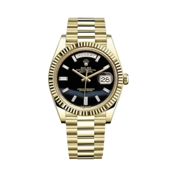 Rolex Day-Date 40 228238-0059 Black Dial 40mm