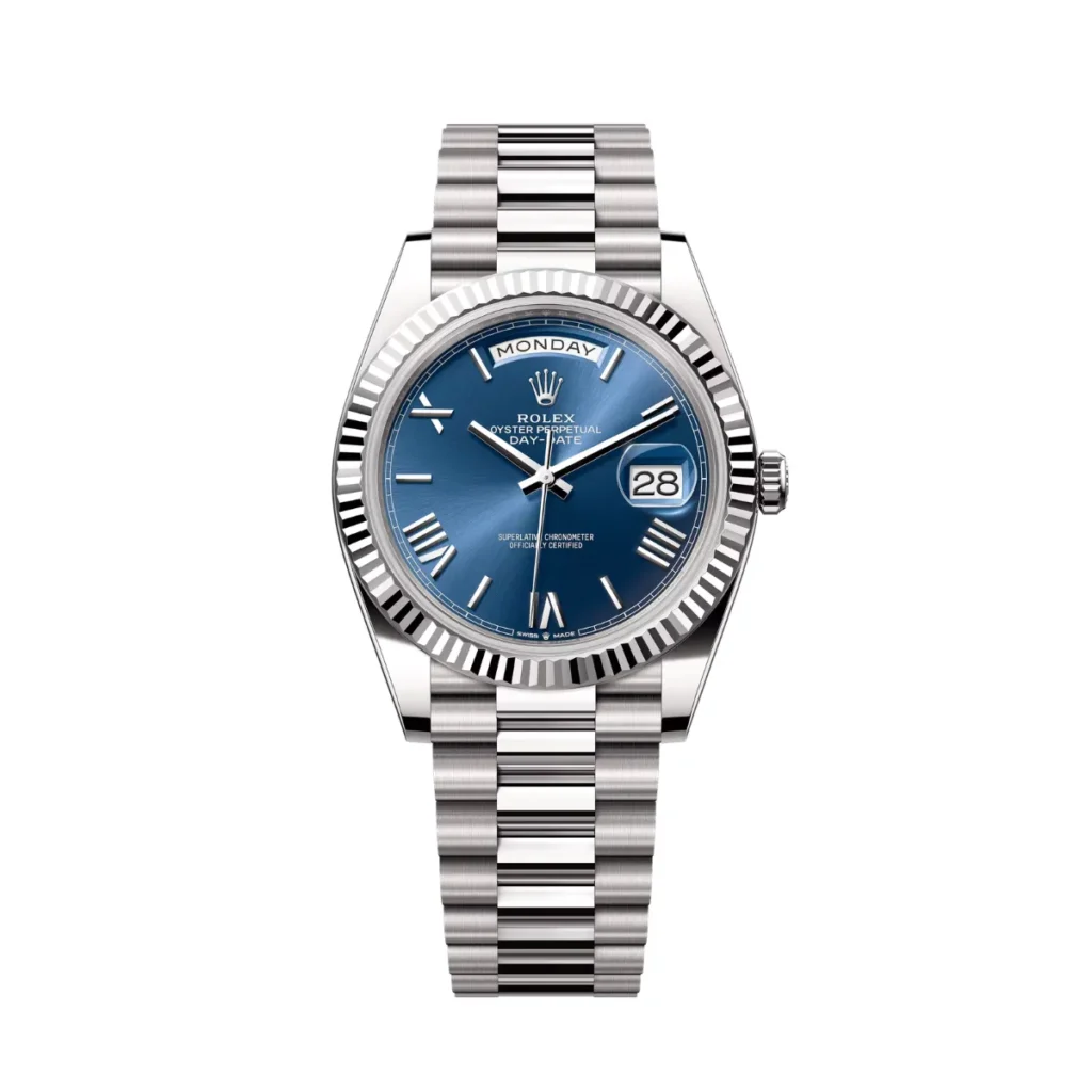 Rolex Day-Date 40 228239-0007 Blue Dial 40mm