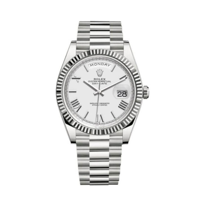 Rolex Day-Date 40 228239-0033 White Dial 40mm