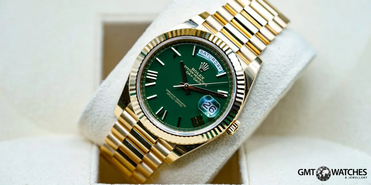 Rolex Day-Date 40228238-0069 Green Dial 40mm