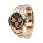 Rolex Daytona 116508-0009 Yellow Gold & Black Dial