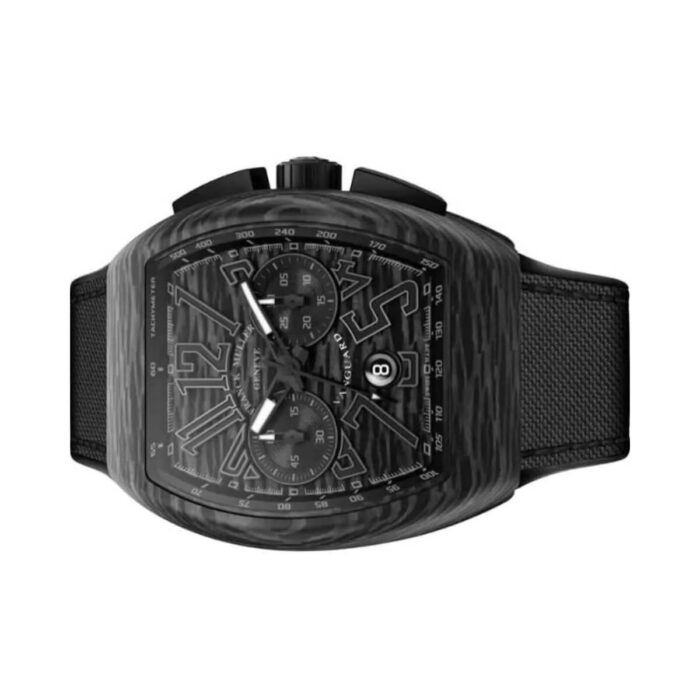 Franck Muller V 45CC DT Carbon NR Vanguard Black Dial