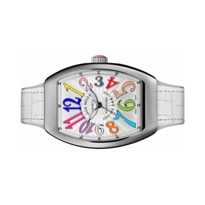 Franck Muller Vanguard v32 COL DRM AC JA Silver Dial