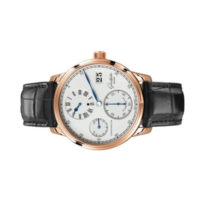 Glashutte Senator Chronometer Regulator 1-58-04-04-05-04 White Dial