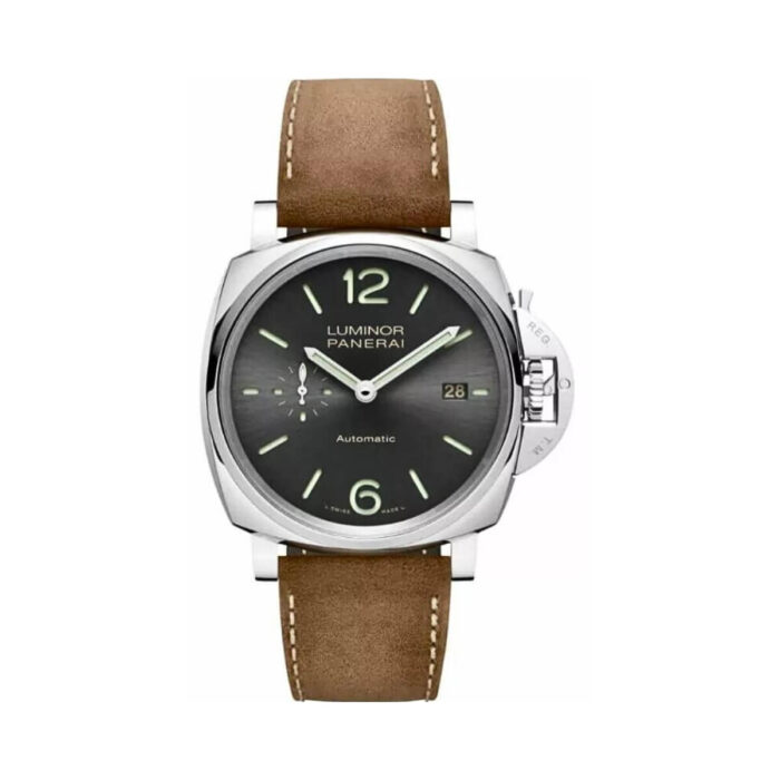 Panerai Luminor Due 3 Days Date PAM00904 ACCIAIO Grey Dial 42mm