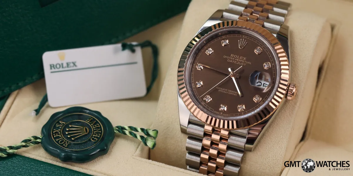Rolex Datejust 126331-0004 Brown Dial 41mm