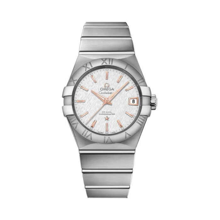 Omega Constellation 123.10.38.21.02.002 Silver Dial 38mm