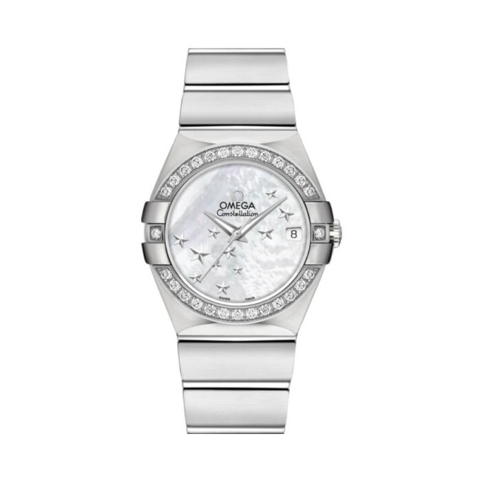 Omega Constellation 123.15.27.20.05.001 Mother Of Pearl Dial 27mm