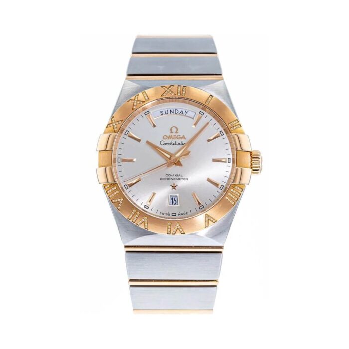 Omega Constellation Co-Axial 123.25.38.22.02.001 Silver Dial 38mm