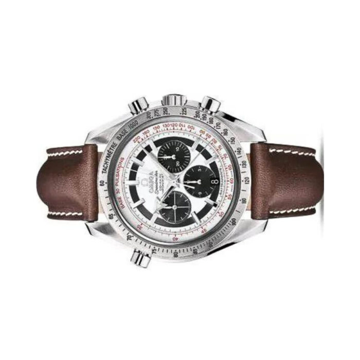 Omega Speedmaster Broad Arrow Rattrapante 3882.31.37 White Dial