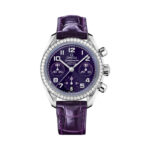 Omega Speedmaster Chronograph 324.18.38.40.10.001 Purple Dial 38mm