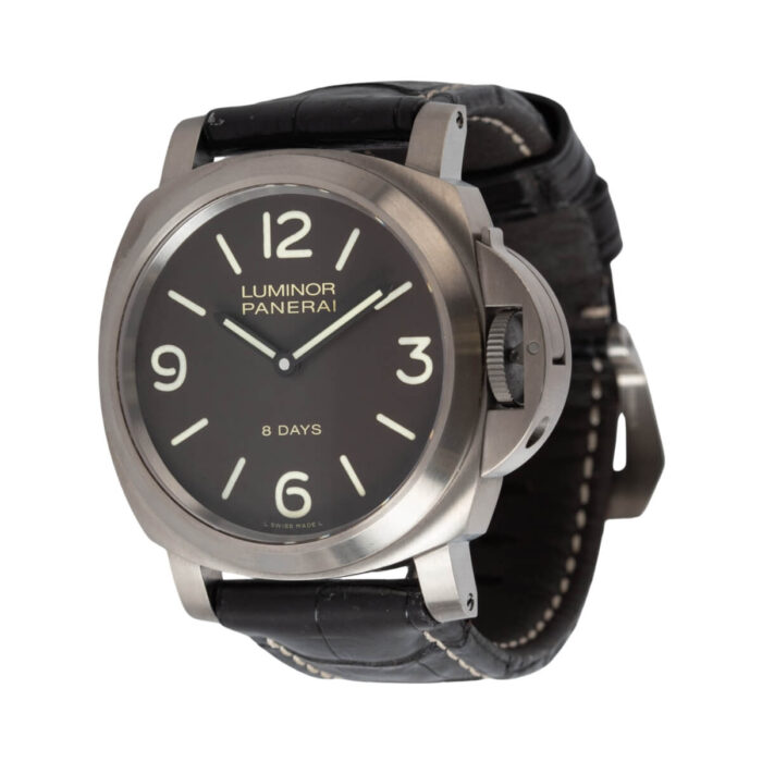 Panerai Luminor Base 8 Days Pam00562 Black Dial