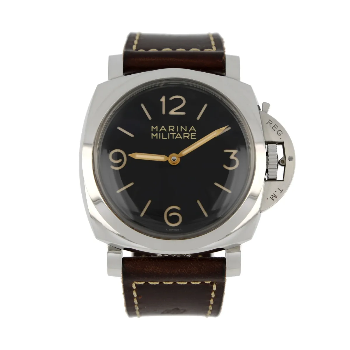Panerai Luminor PAM00673 1950 Marina Militare Black Dial 47mm Panerai Luminor PAM00673 1950 Marina Militare Black Dial 47mm