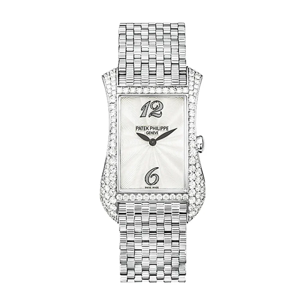 Patek Philippe Gondolo Serta 4972/1G-001 Silver Dial 27.4mm x39.7mm