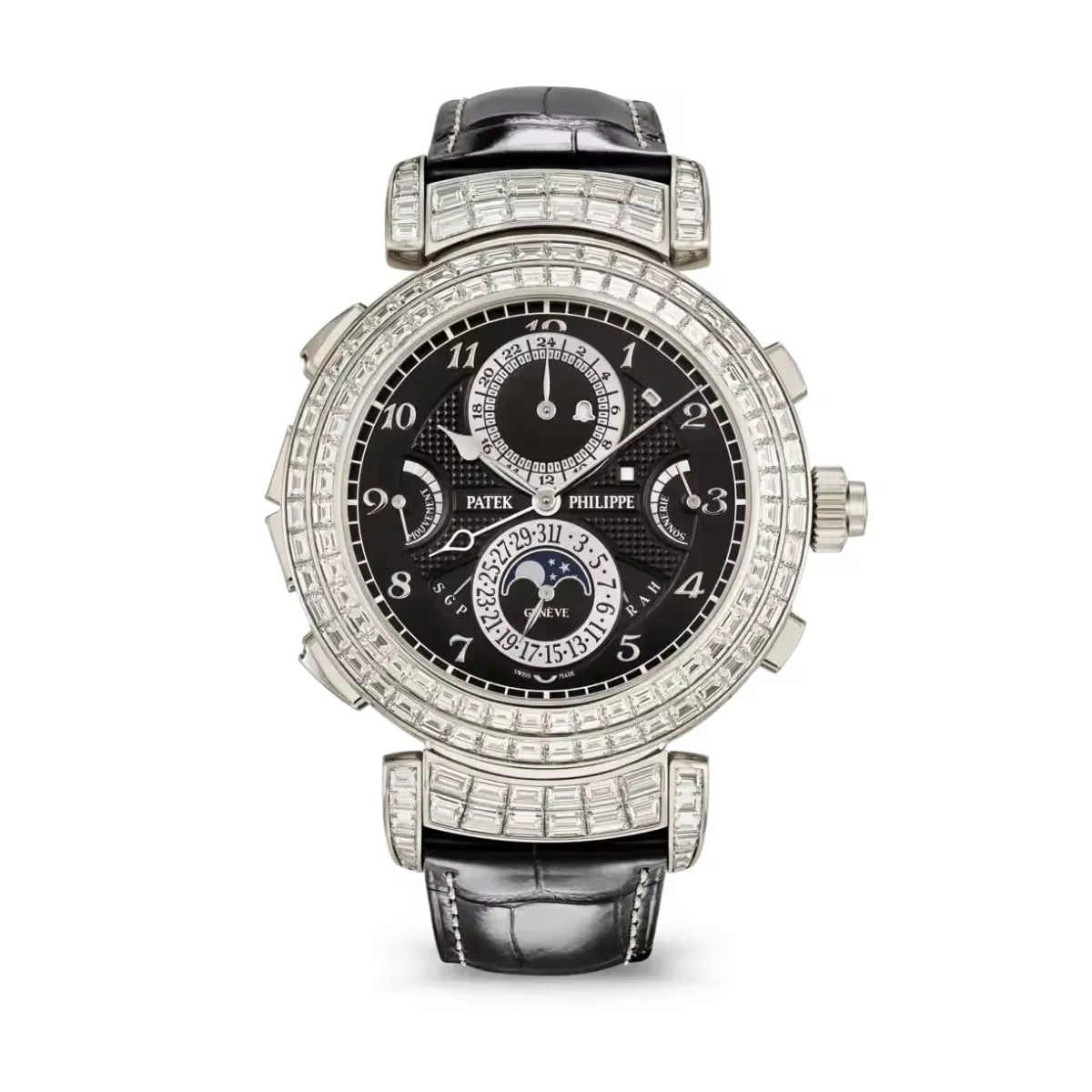 Patek Philippe Grand Complications 6300400G-001 Black Dial 49 Patek Philippe Grand Complications 6300/400G-001 Black Dial 49.40mm