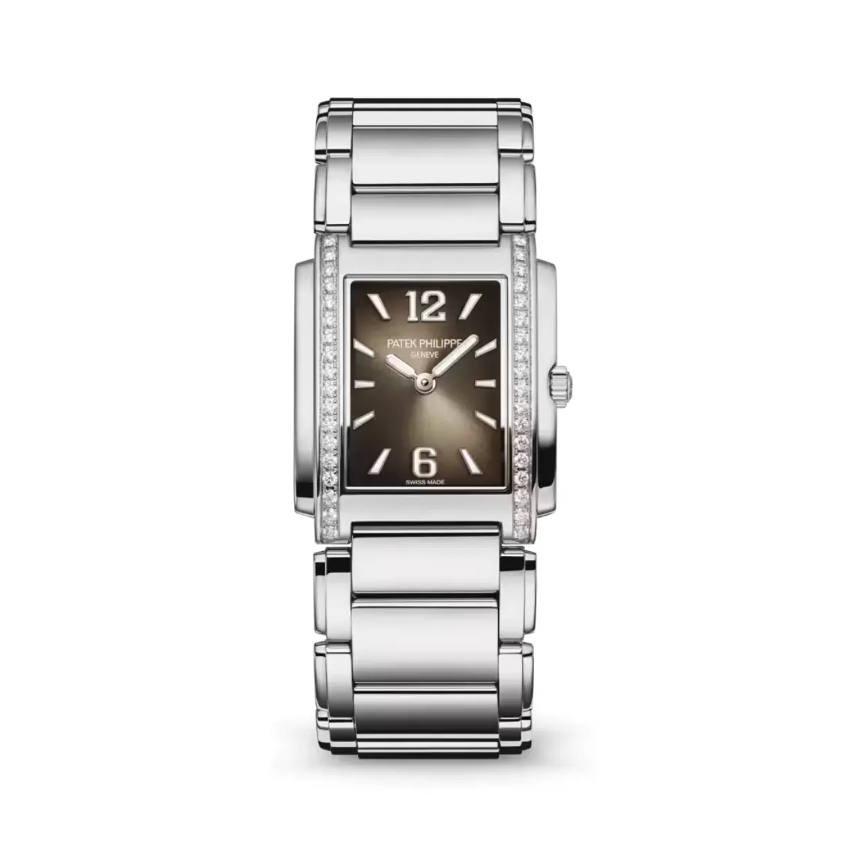 Patek Philippe Twenty-4 491010A-010 Grey Dial 25mmx30mm Patek Philippe Twenty-4 4910/10A-010 Grey Dial 25mmx30mm