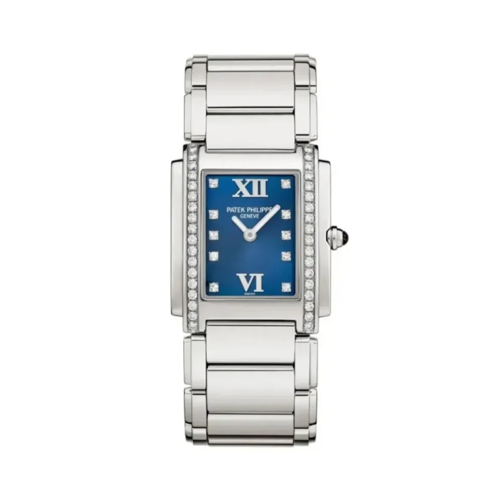 Patek Philippe Twenty~4 491010A-012 Blue Dial 25mmx30mm
