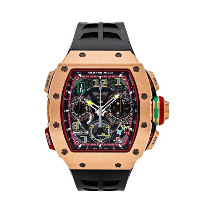 Richard Mille RM65-01 CA RG Black Dial 44.5mmx50mm