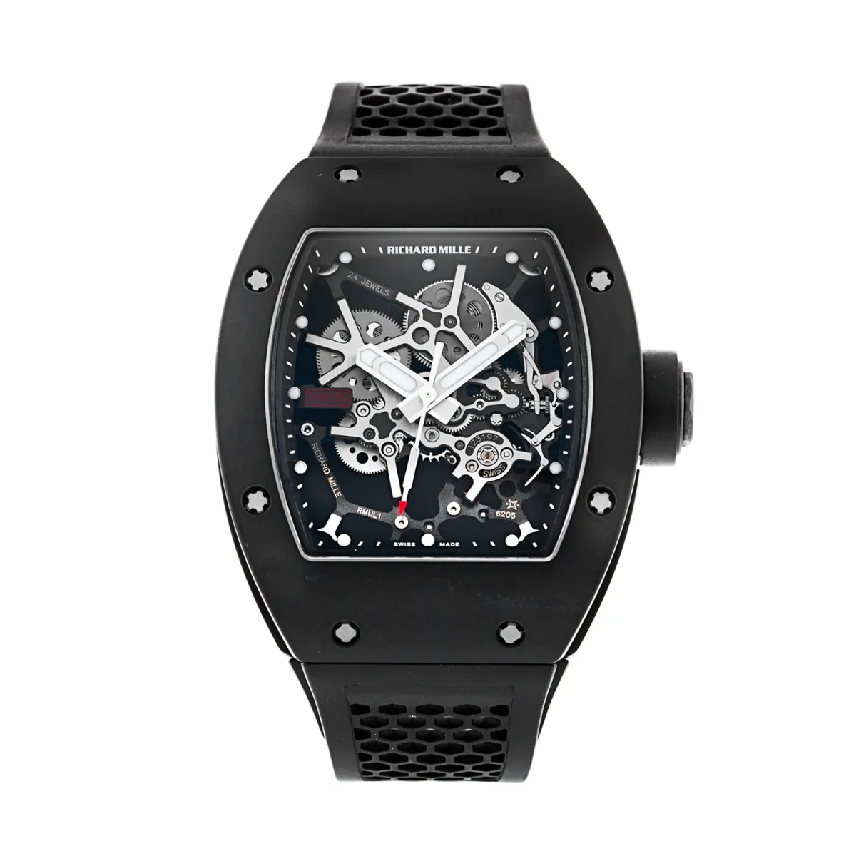 Richard Mille Rm 035 An Al-Ca Rafael Nadal Skeleton Dial 44.50mmx49.94mm Richard Mille Rm 035 An Al-Ca Rafael Nadal Skeleton Dial 44.50mmx49.94mm