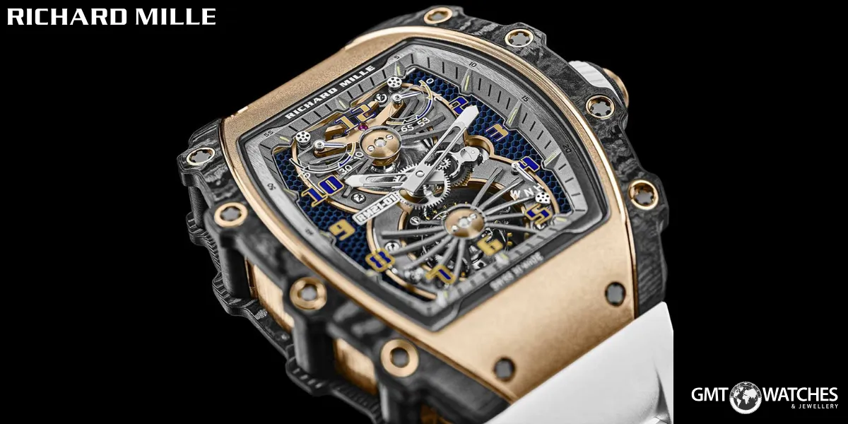 Richard Mille Rm 21-01 Tourbillon Aerodyne Grey Dial 42.68mmx50.12mm