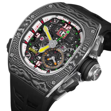 Richard Mille Rm 62-01 Tourbillion Vibrating Alarm Black Dial