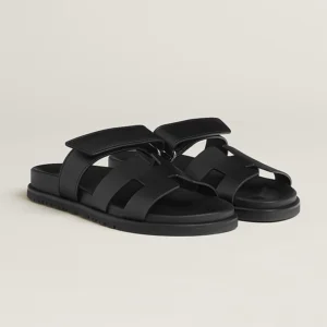 Hermes Chypre Sandal Black
