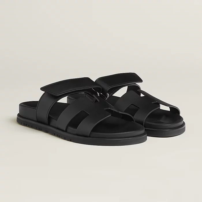 Hermes Chypre Sandal Black