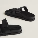 Hermes Chypre Sandal Black