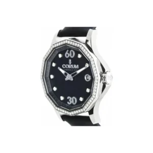 Corum Admiral’S Cup Legend Black Mop Dial 38Mm Stainless Steel Ladies Watch