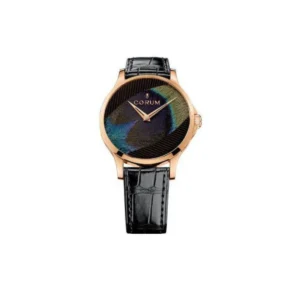 Corum Heritage Artisans Feather 18Kt Rose Gold 39mm Ladies Watch